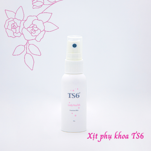 Xịt kháng khuẩn phụ khoa TS6 (TS6 Feminine Mist)